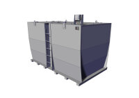 Storage tank double-walled, 12000 L, diesel, heating oil, bio-diesel