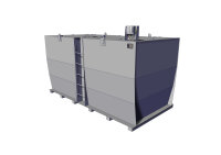 Storage tank double-walled, 15000 L, lubricating oil